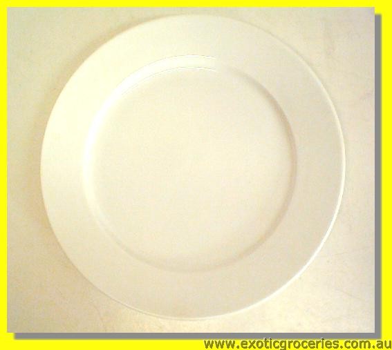 White Plate 9\"