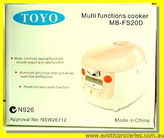 Multi Function Cooker 4cups MB-FS20D