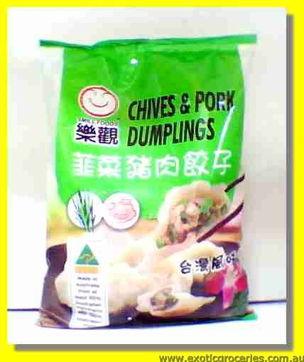 Frozen Chives & Pork Dumplings