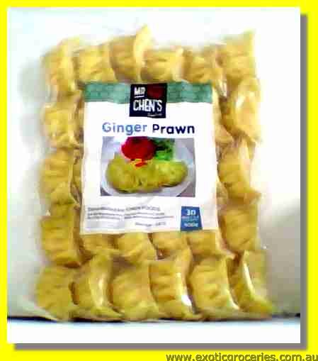 Frozen Ginger Prawn Dumplings 30pcs