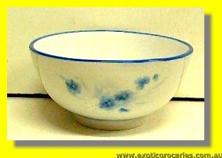 Blue Floral Bowl 5'' (HD102)