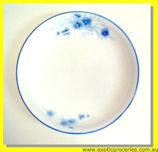 Blue Floral Dish 20cm KD3003a (HD112)