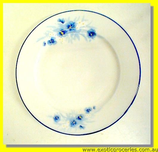 Blue Floral Plate 9\" KD3005d (HD118)