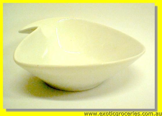 White Cutside Bowl 4" KD2031