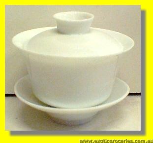 White Tea Cup Set (Traditional Style) KH101 (HD765)
