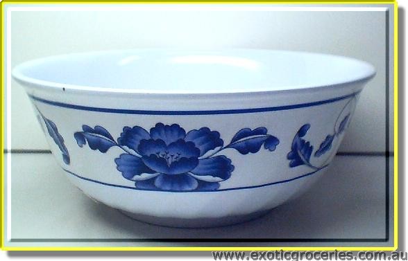 Blue Melamine Bowl 5308 Flower