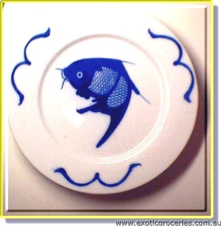 Blue Fish Plate 20cm
