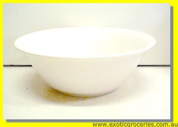 White Thick Edge Bowl 19.5cm M372