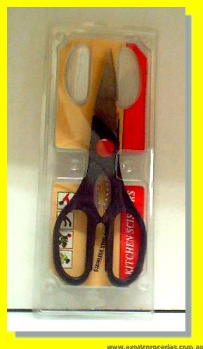Stainless Steel ABS Plastic Body Kitchen Scissors (KS9110) 8.5"