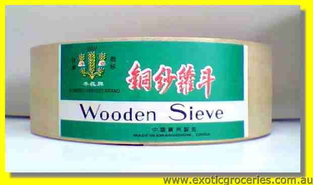 Wooden Sieve S Fine Mesh 18cm