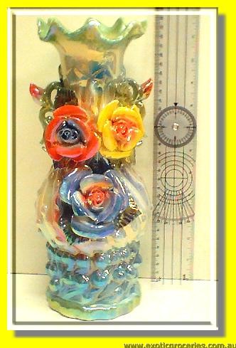 Colourful Vase 12"