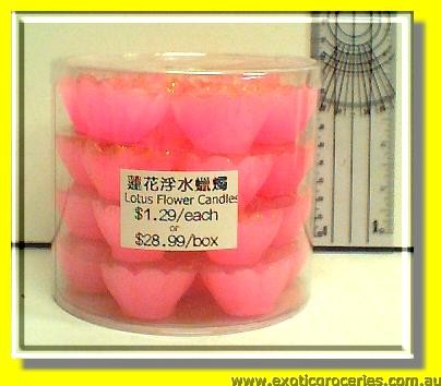 Lotus Flower Candles (Box)