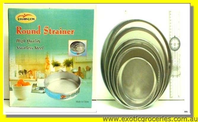Round Strainer Stainless Steel (Set)
