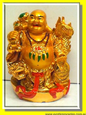 Golden Happy Buddha