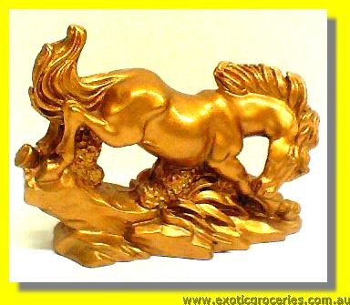 Lucky Golden Horse