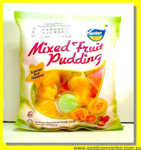 Mixed Fruit Pudding Halal