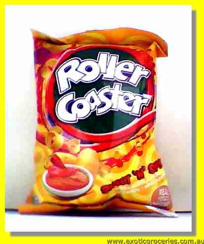 Roller Coaster Potato Rings Sweet & Spicy Flavour